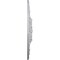 Ekena Millwork Ashley Ceiling Medallion (Fits Canopies up to 4 3/4"), Hnd-Painted Frost, 23 7/8"OD x 4"ID x 2 1/8"P CM23ASFRF - alternate 3